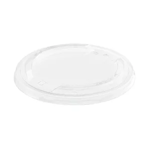 Couvercle PET antibuée pour saladier carton 18.4cm